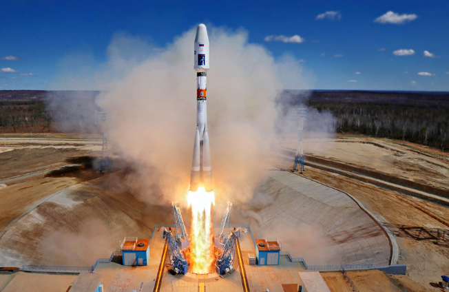 С Байконура стартовала ракета "Союз-2.1б"