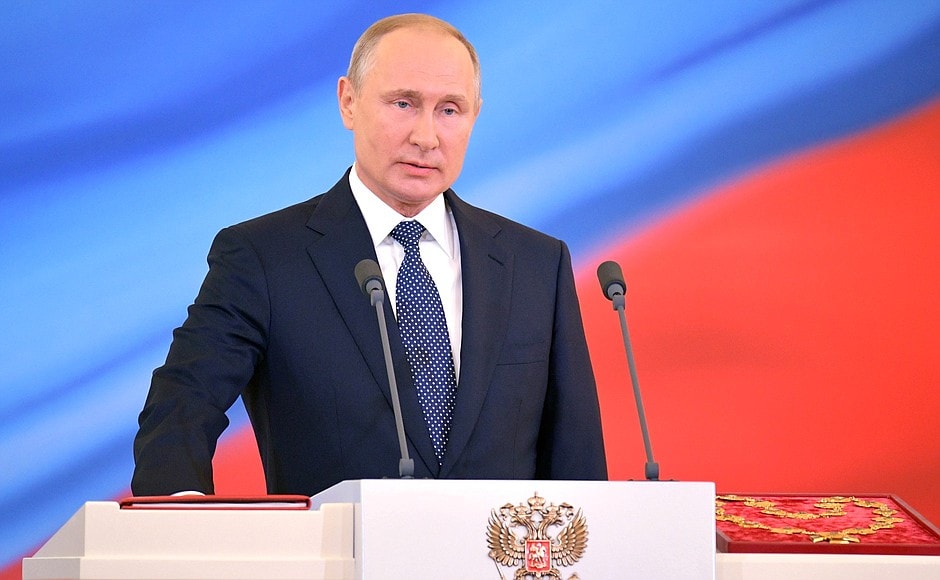 «Царьград»: Владимир Путин без слов остановил русофобскую речь в ФРГ в 1994 году